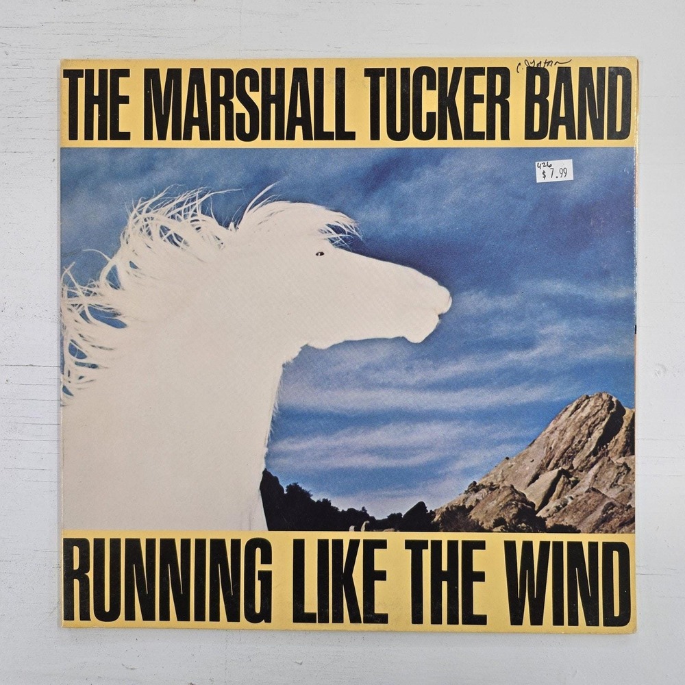 The Marshall Tucker Band - Running Like The Wind LP VG+/VG+ Vintage Vinyl